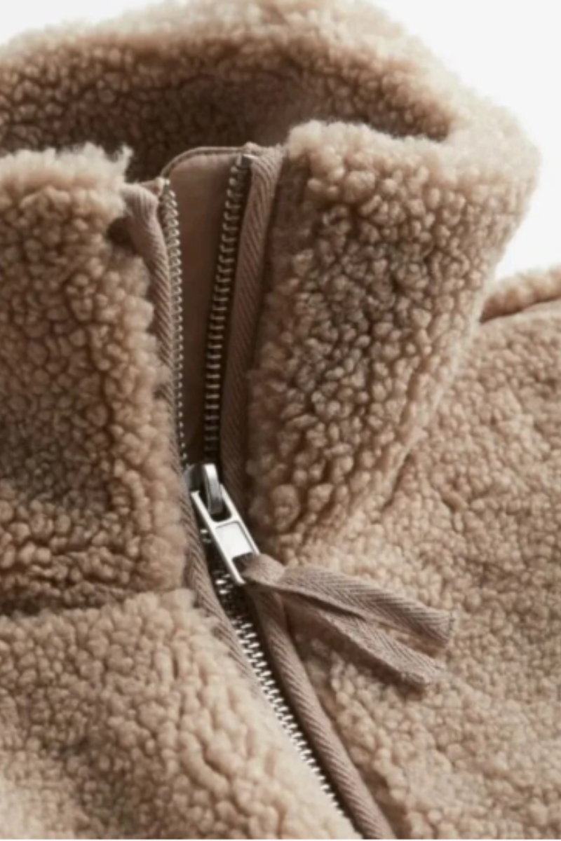 GR | Women's Teddy Jacket White