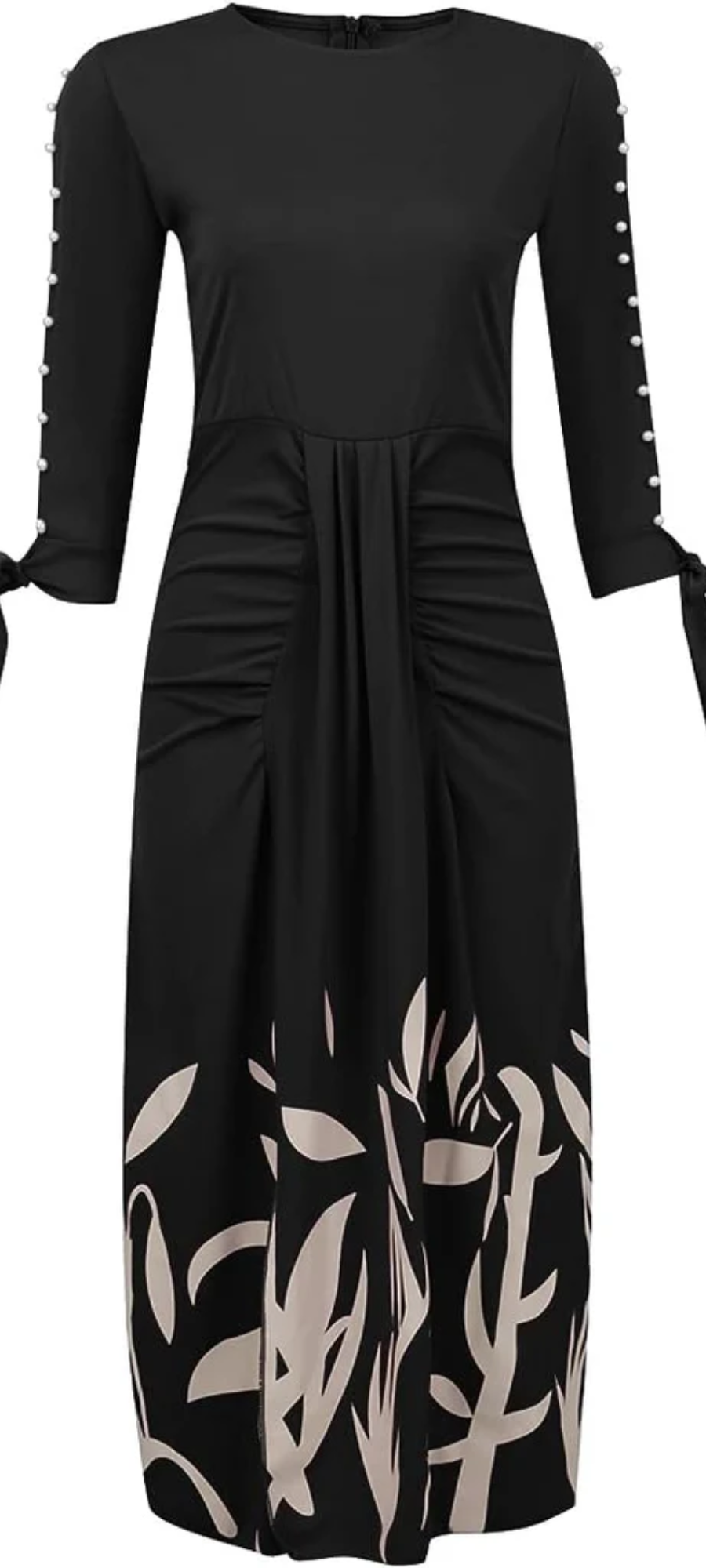 GR | Festliches Midi Wickelkleid Elegant