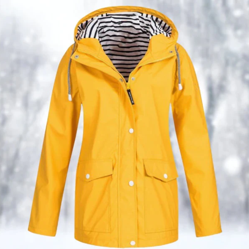 GR | Women's Waterproof Rain Jacket with Hood
