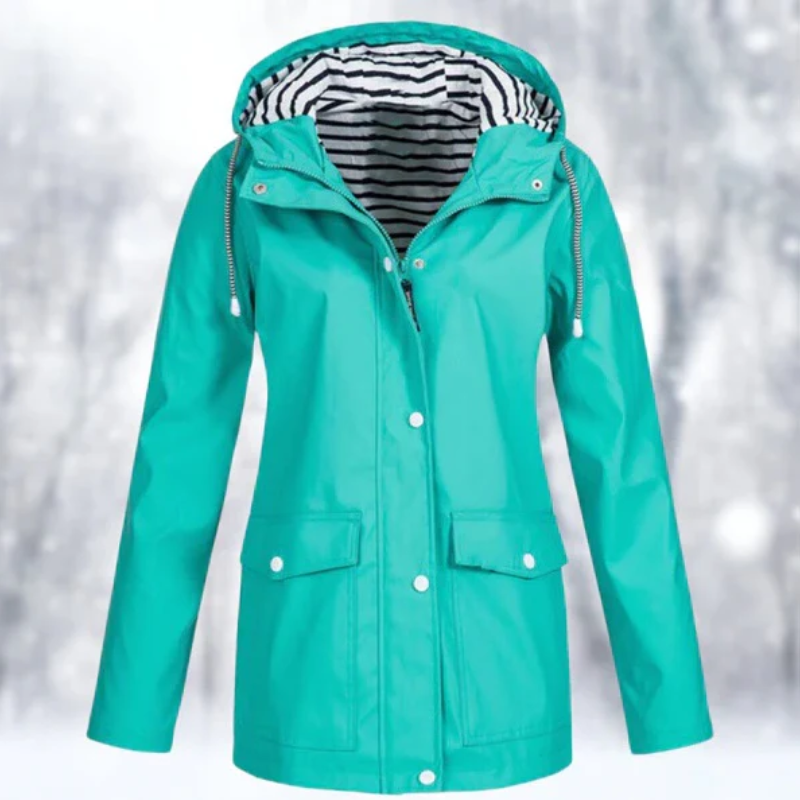 GR | Women's Waterproof Rain Jacket with Hood