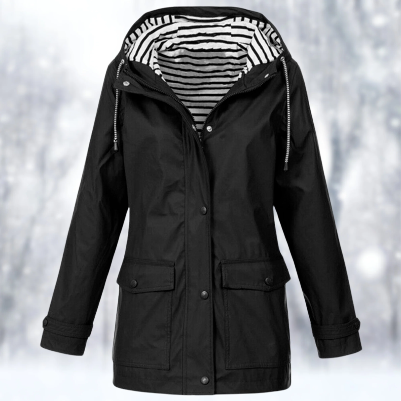 GR | Women's Waterproof Rain Jacket with Hood