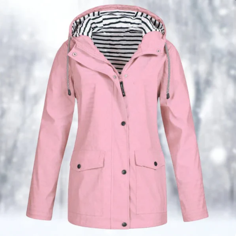 GR | Women's Waterproof Rain Jacket with Hood