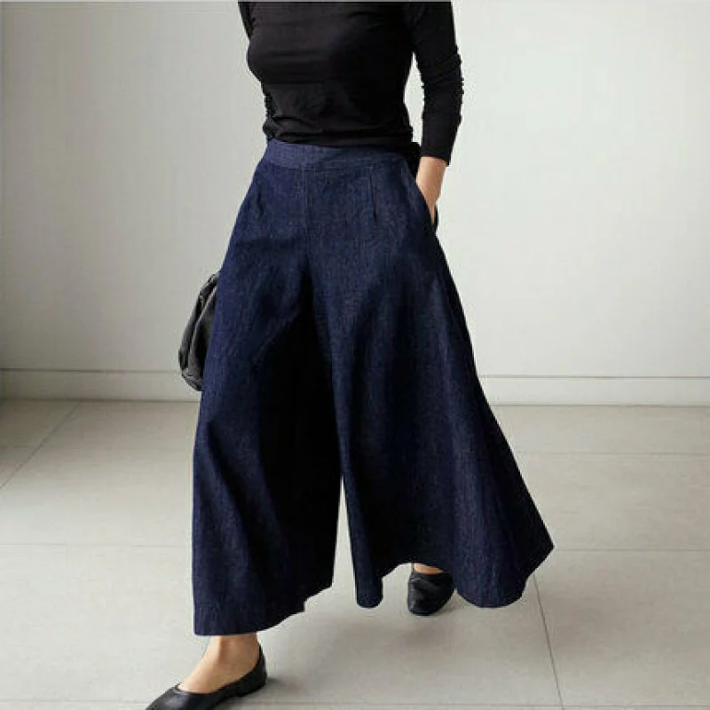 GR | Women's Comfortable Wide Leg Trousers Stylish
