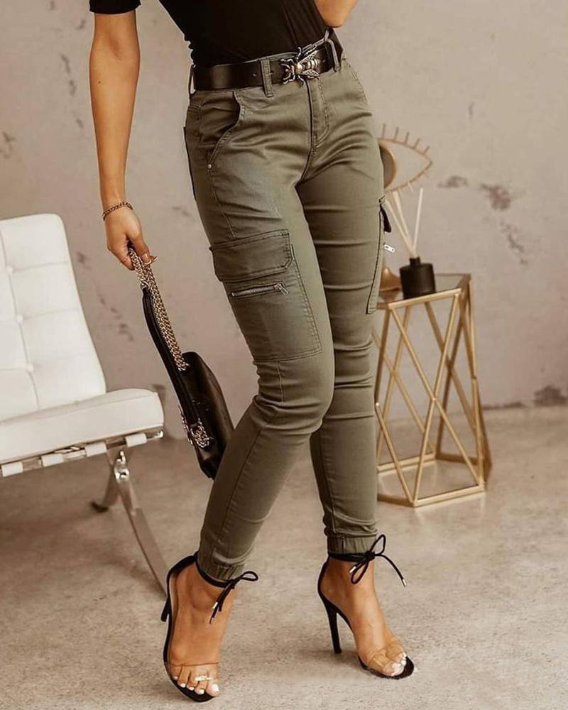 GR | Trendy Cargo-Jeans für Damen – Modern und Bequem