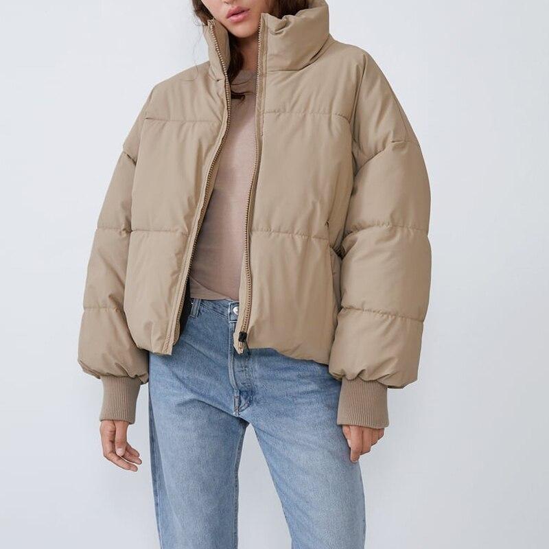 GR | Women's winter jacket with high collar