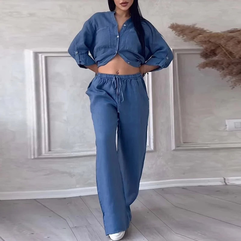 GR | Stylish linen set