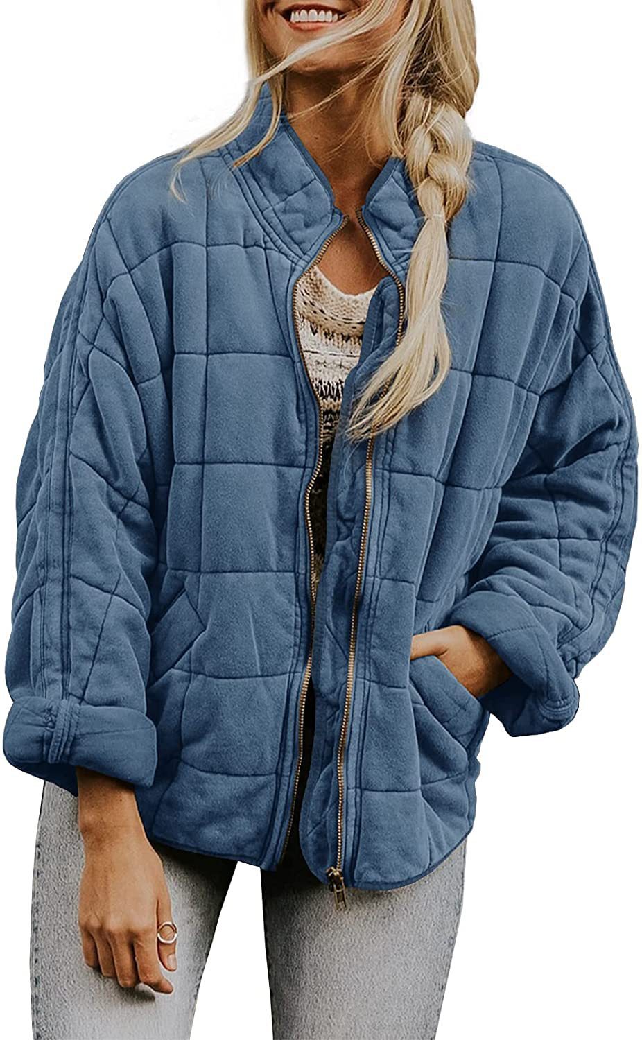 GR | Loose jacket made of thick cotton