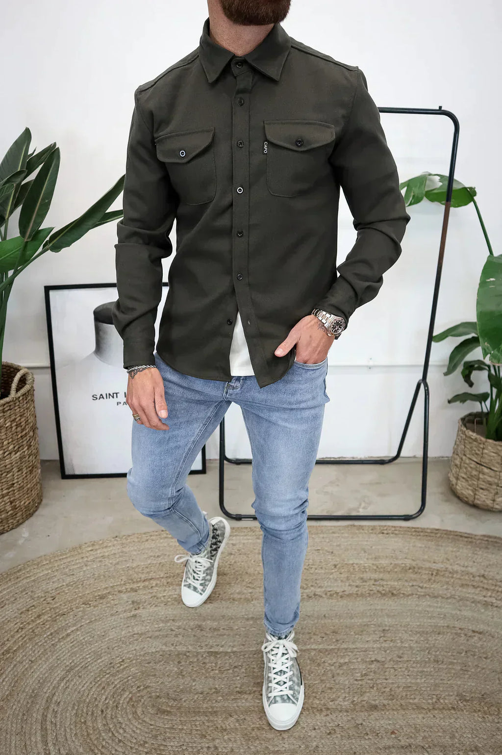 GR | Premium Button-Down Jacket