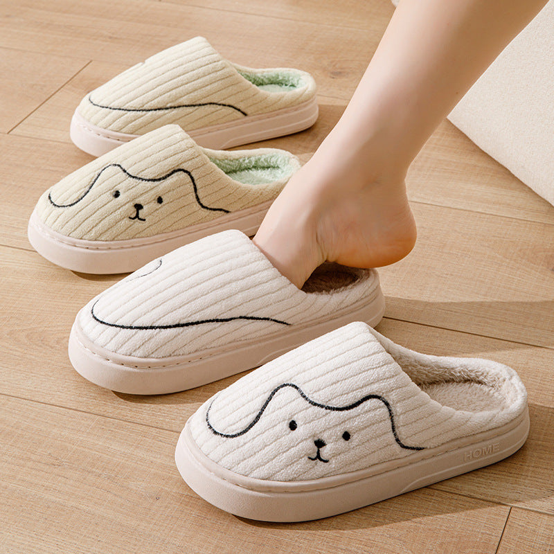 GR | Slippers - Women's house shoes with a cute animal motif and soft lining