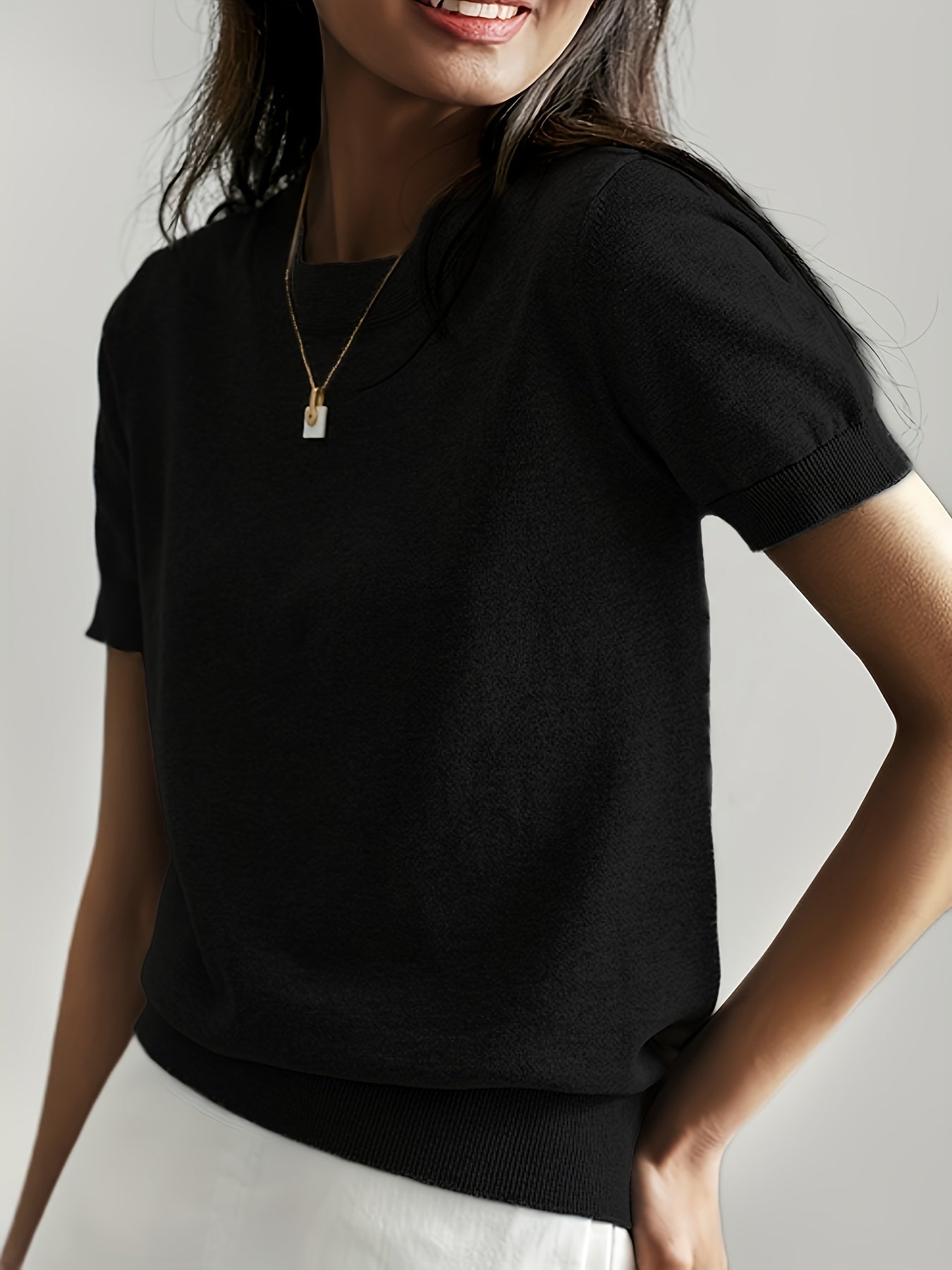 GR | Damen Lässiger Pullover