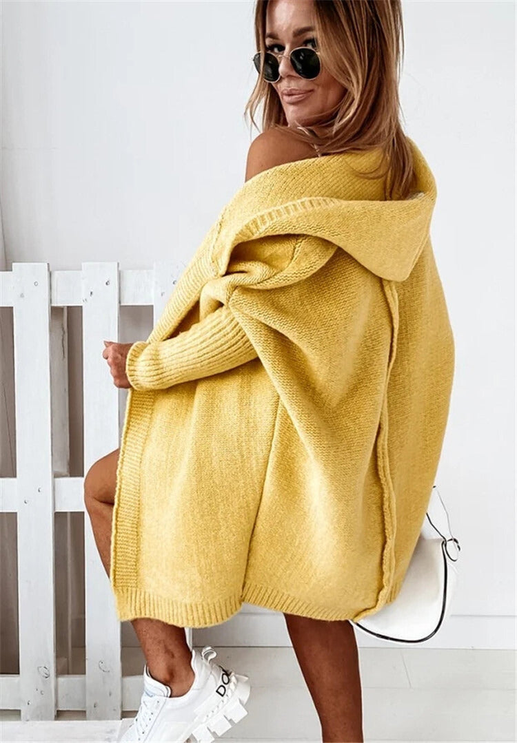 GR | Gestrickte Strickjacke Weste