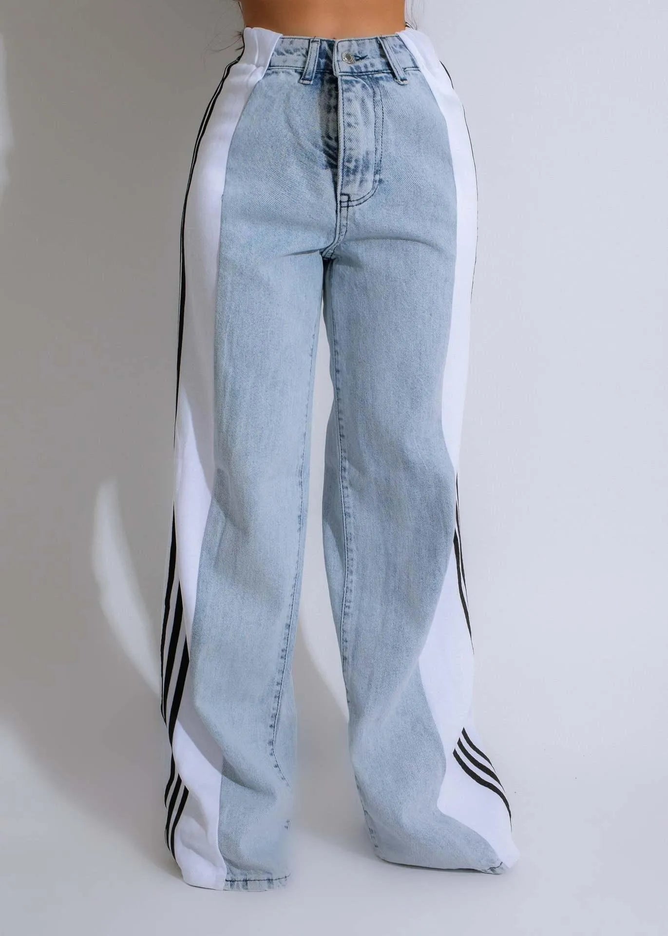 GR | Wide-leg denim trousers