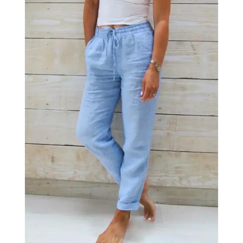 GR | Stylische Leinenhose für Frauen