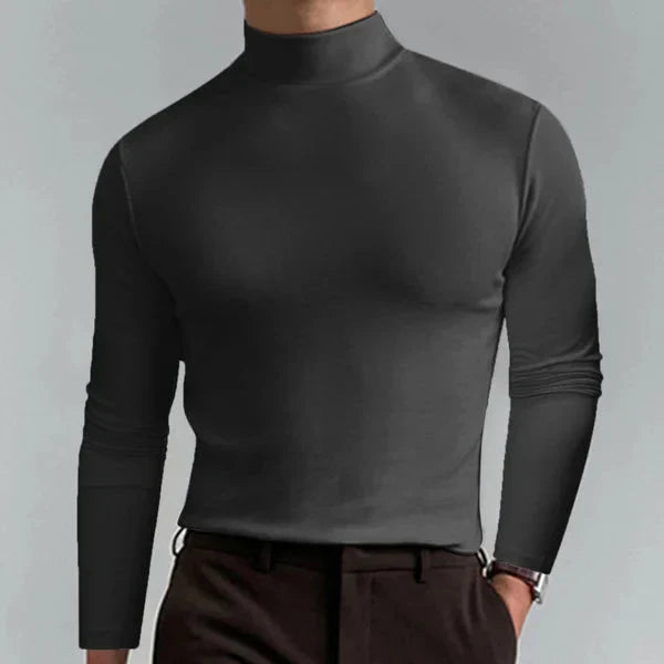 GR | Classic roll-neck sweater with slim fit