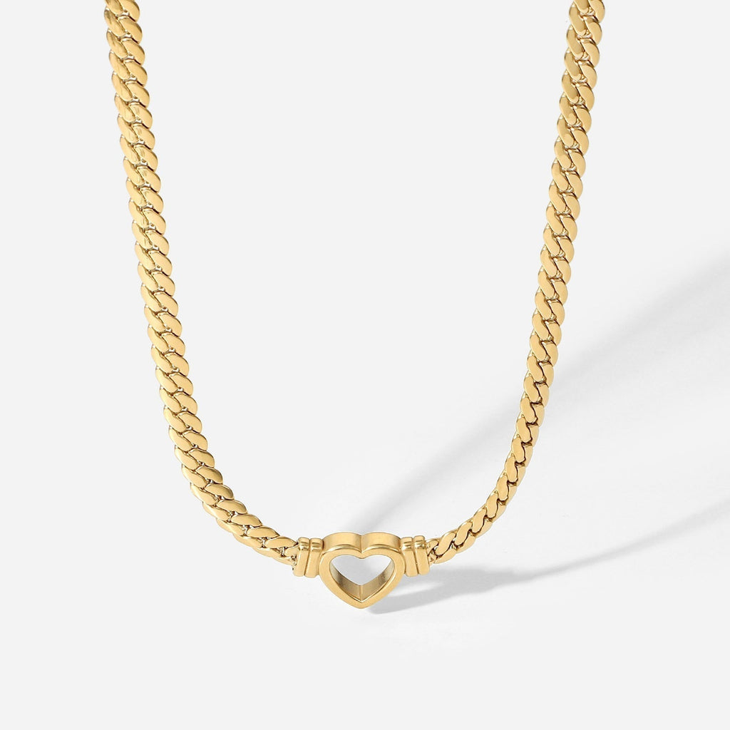 GR | Cuban Heart Necklace