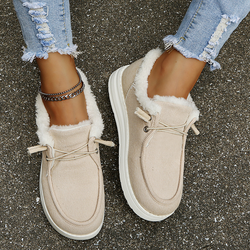 GR - Elegant winter sneakers with fur lining