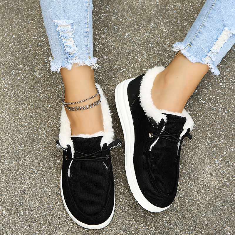 GR - Elegant winter sneakers with fur lining