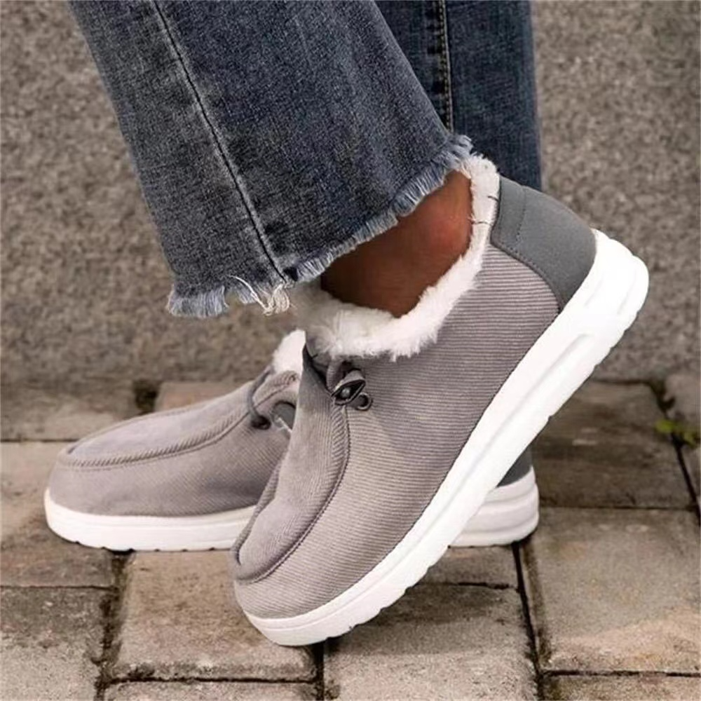 GR - Elegant winter sneakers with fur lining