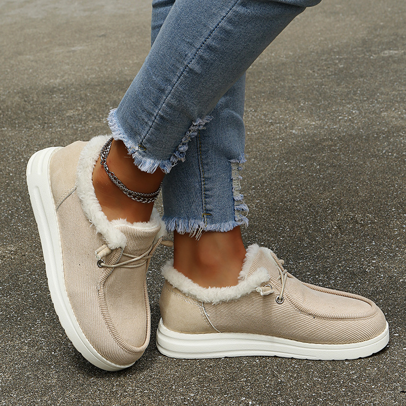 GR - Elegant winter sneakers with fur lining
