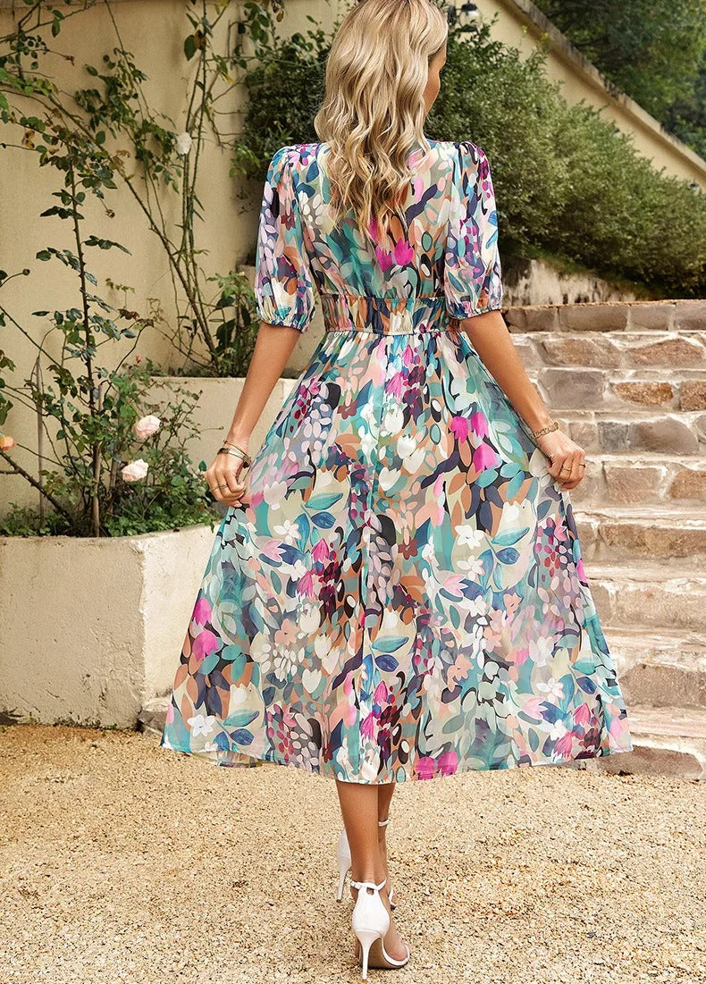 GR | Elegantes Midikleid Für Damen Mit Stil
