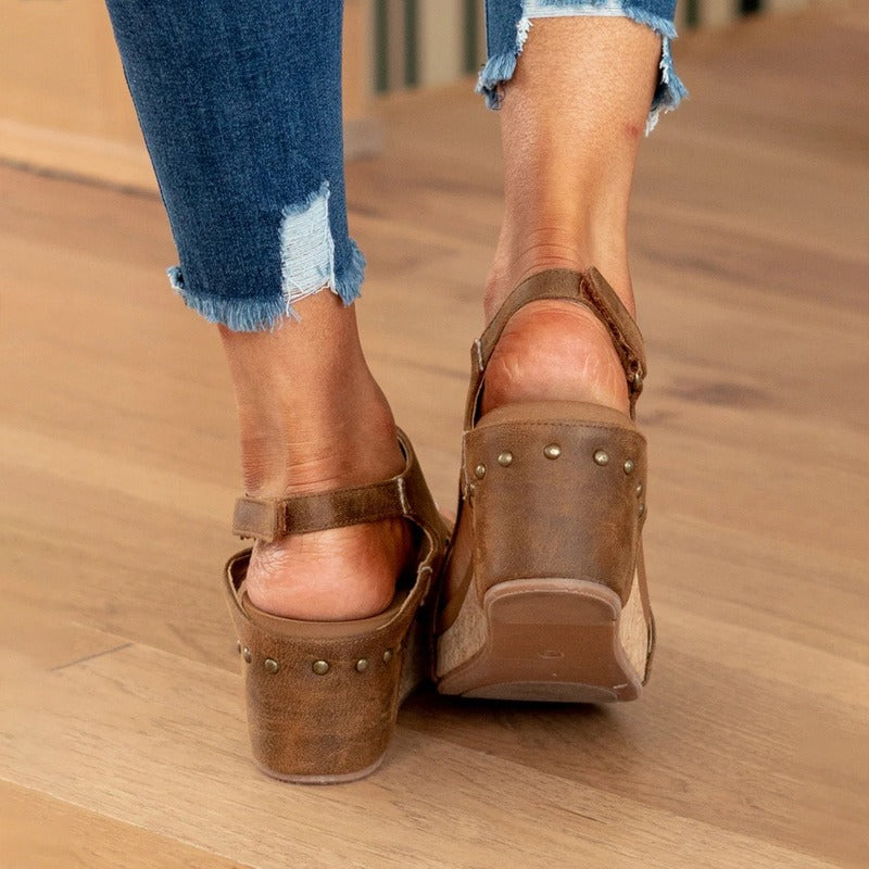 GR | Comfortable leather sandals for summer