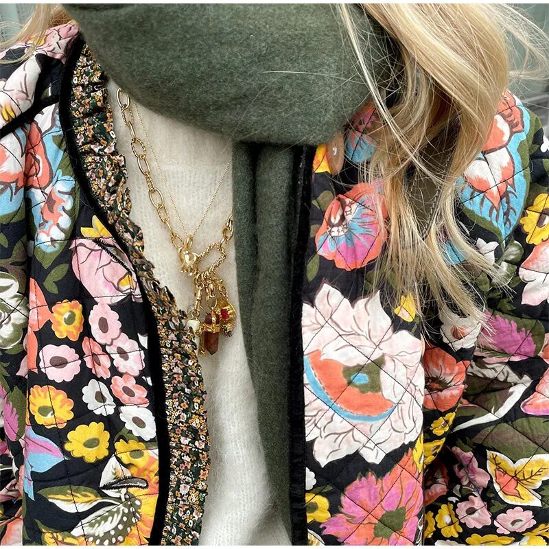 GR - Floral jacket