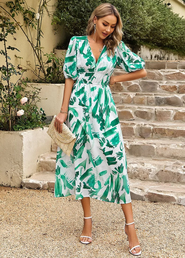 Elegant midi dress