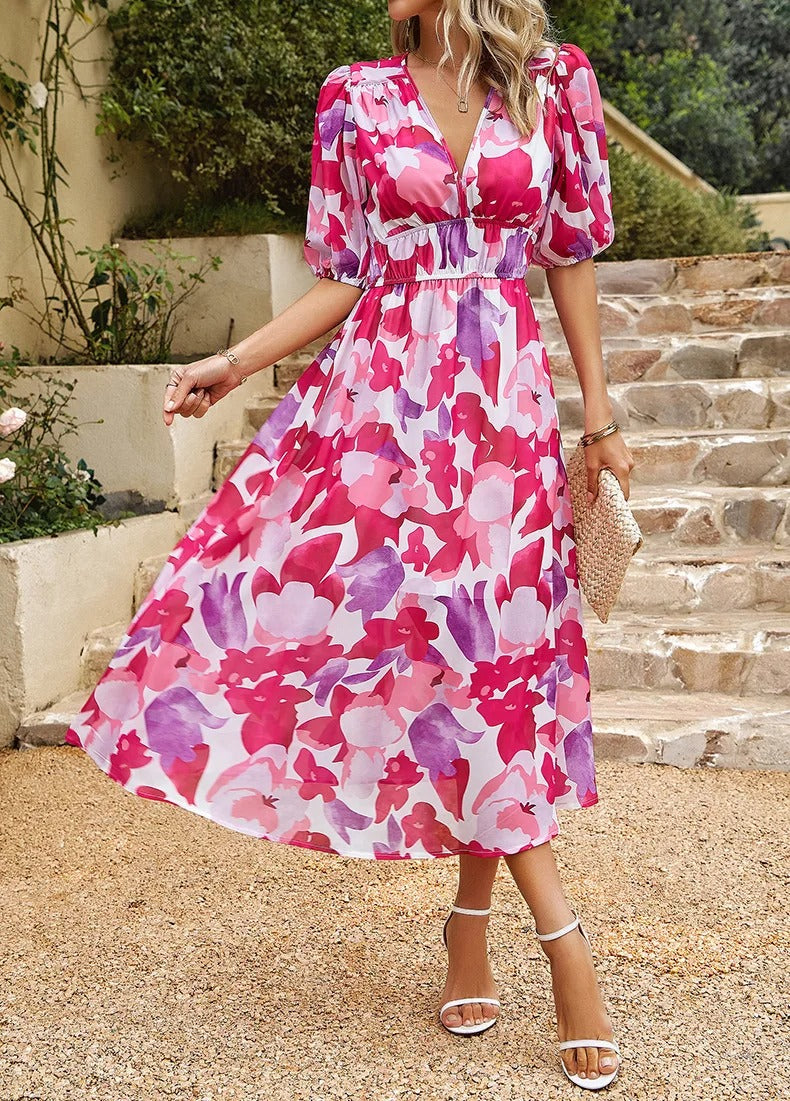 GR | Elegantes Midikleid Für Damen Mit Stil