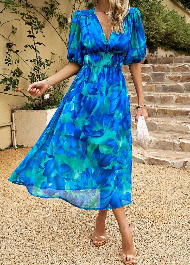 GR | Elegantes Midikleid Für Damen Mit Stil