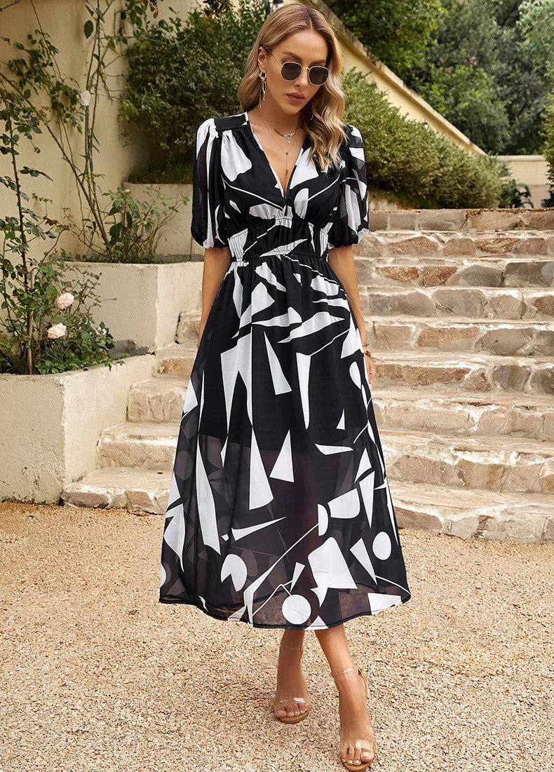 GR | Elegantes Midikleid Für Damen Mit Stil