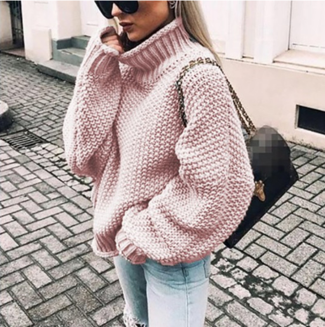 GR - Oversized roll-neck sweater