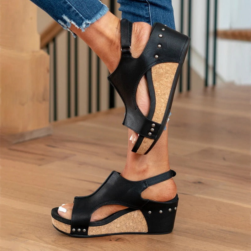 GR | Comfortable leather sandals for summer