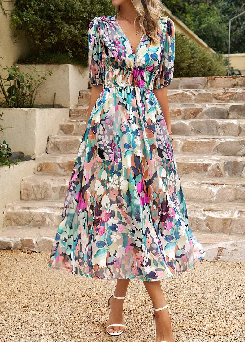 GR | Elegantes Midikleid Für Damen Mit Stil