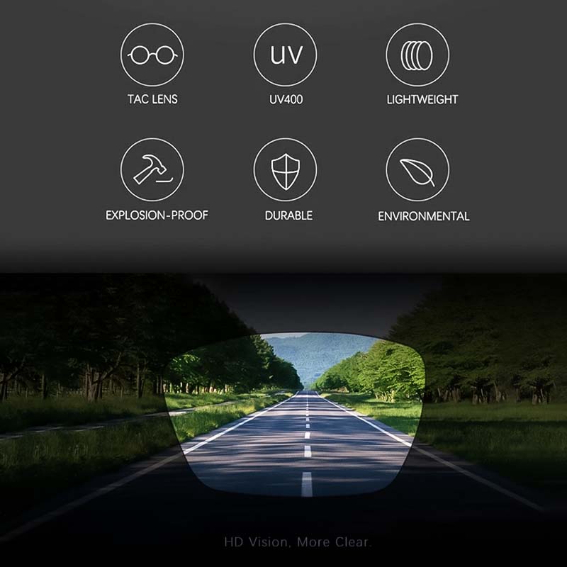 GR | Adventure Pro Polarized Motorcycle Sunglasses for Clear Vision