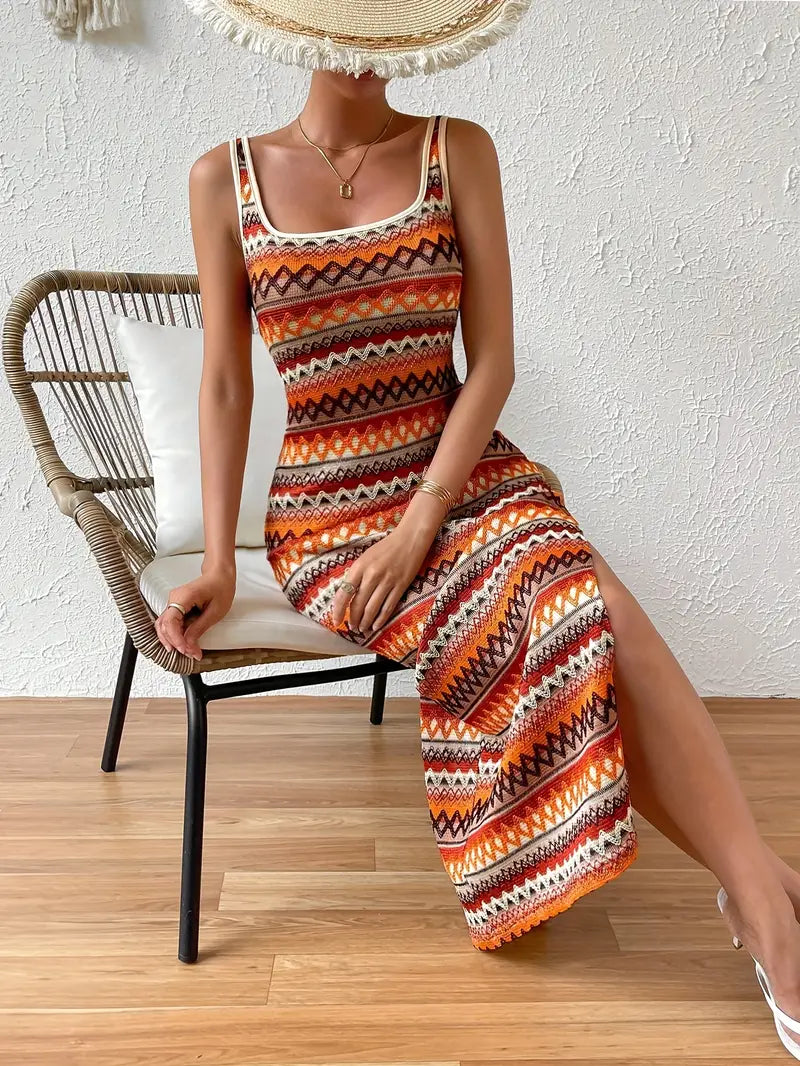 GR | Lebhafts Strickchleid für Fraue