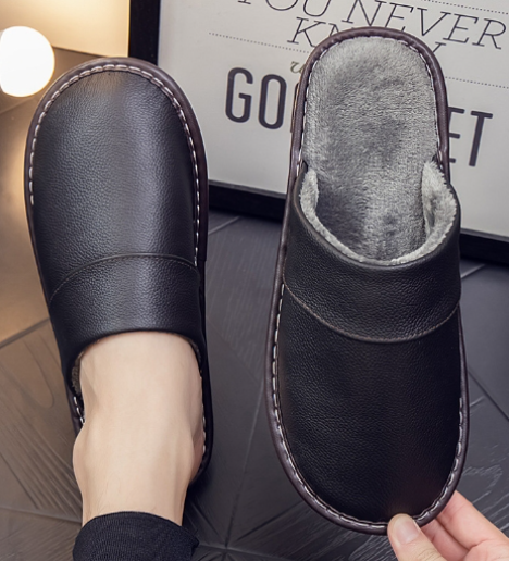 GR | Leather slippers – Robust and comfortable for everyday use