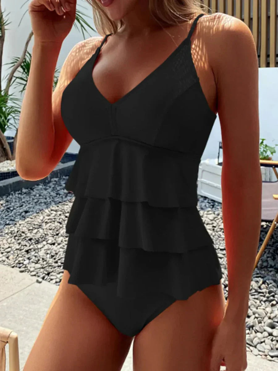 GR | Tankini Swimsuit with Tummy Coverage