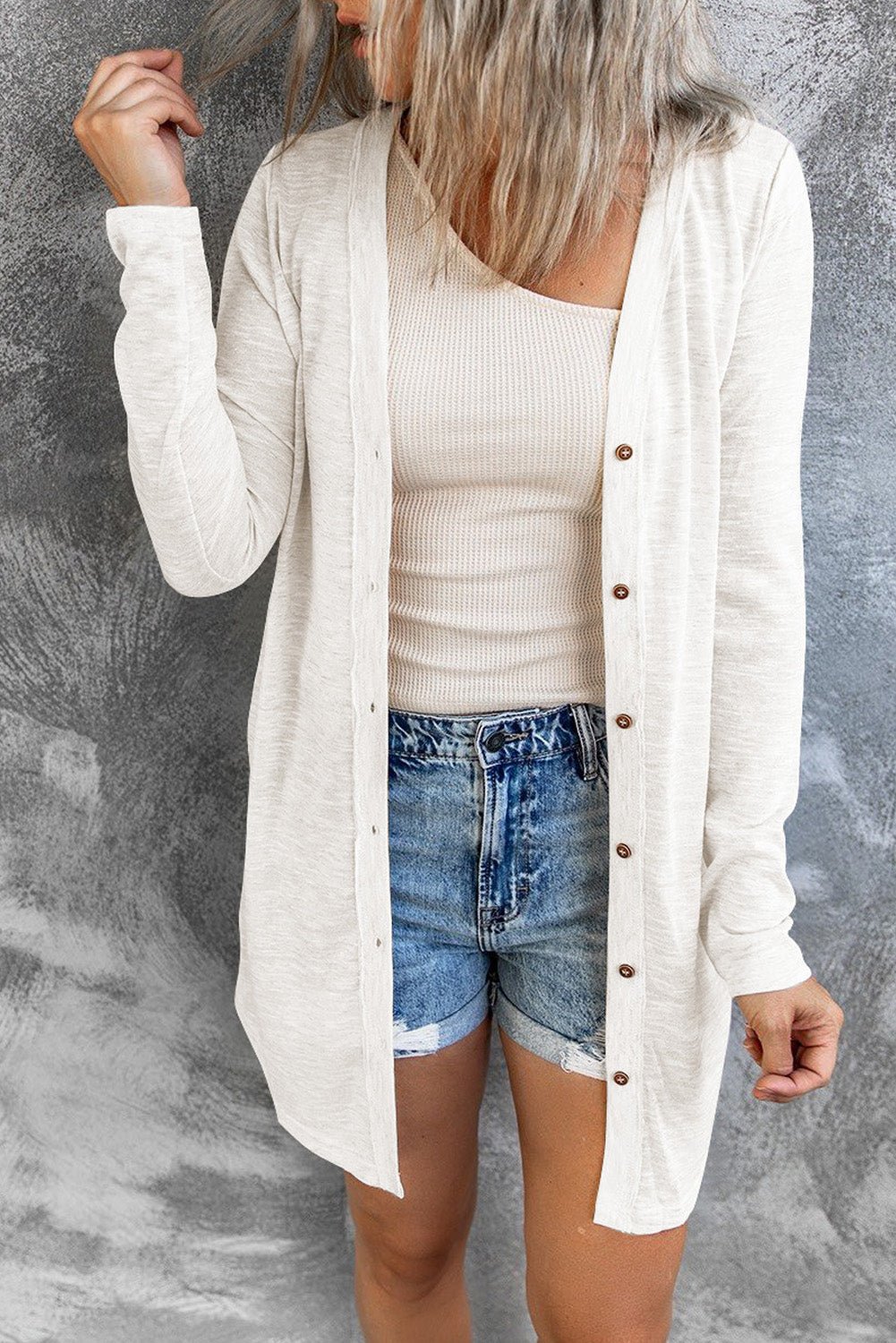 GR | Long-sleeved cardigan