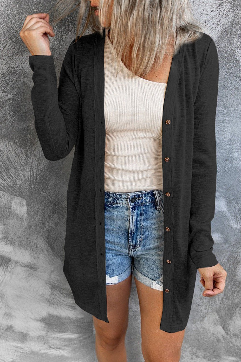 GR | Long-sleeved cardigan