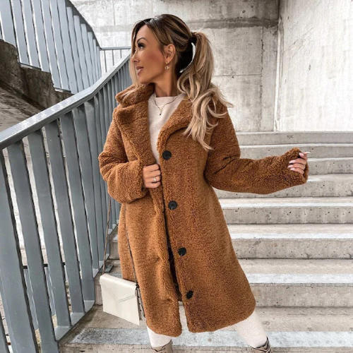 GR Teddy Coat | Stylish soft jacket