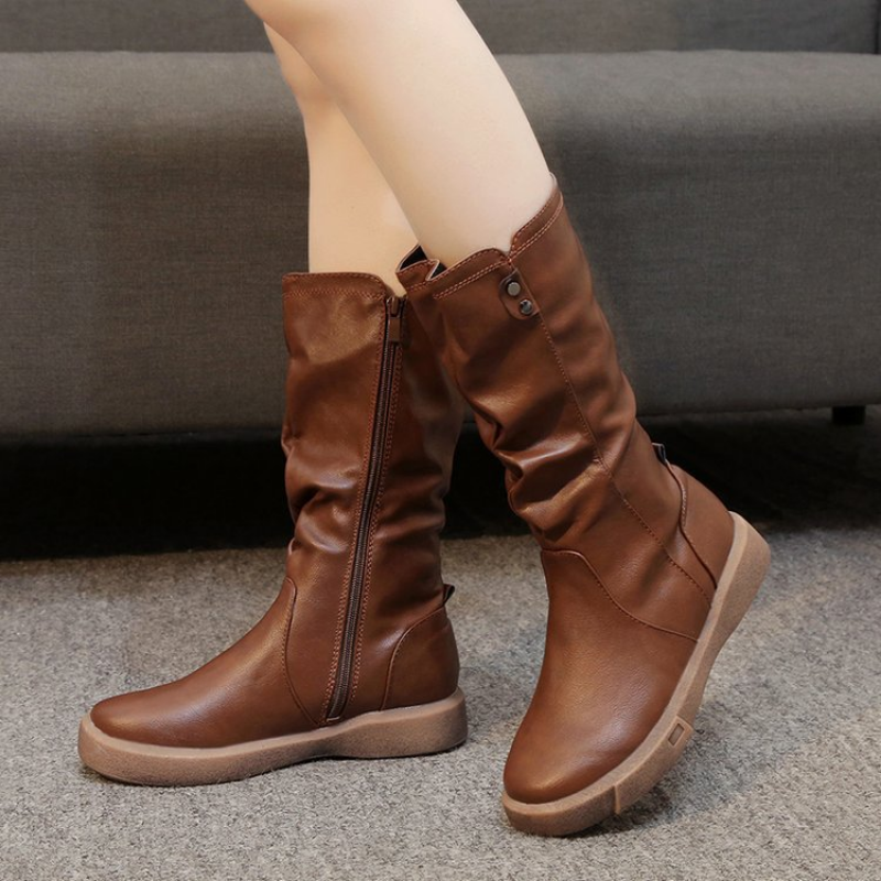 GR | Leather winter boots 100% waterproof
