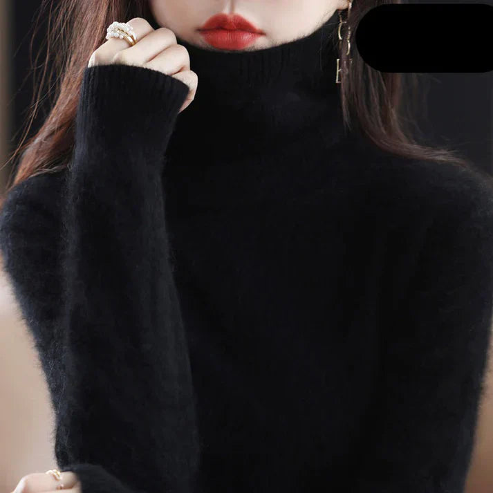 GR | Women's cashmere turtleneck sweater