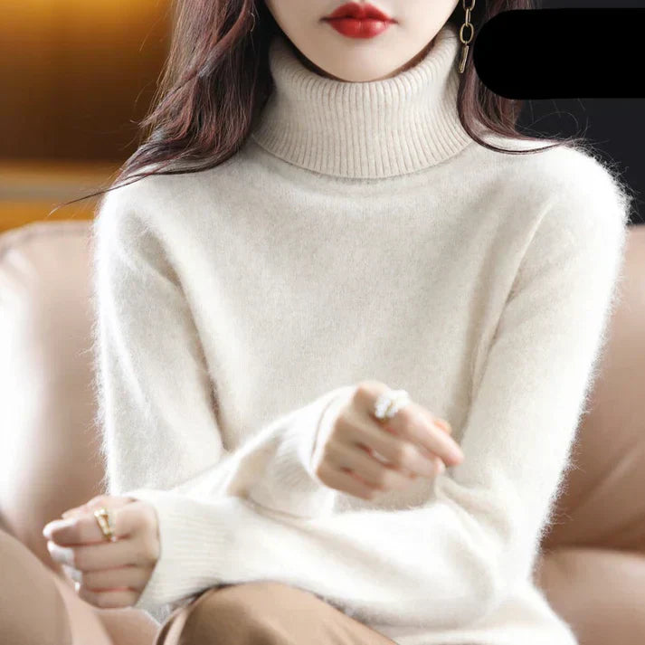 GR | Women's cashmere turtleneck sweater
