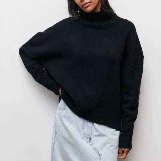GR | Oversized Rollkragenpullover