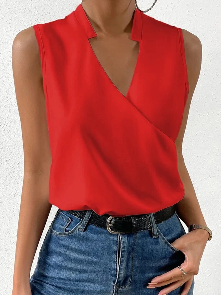 GR - V-neck sleeveless
