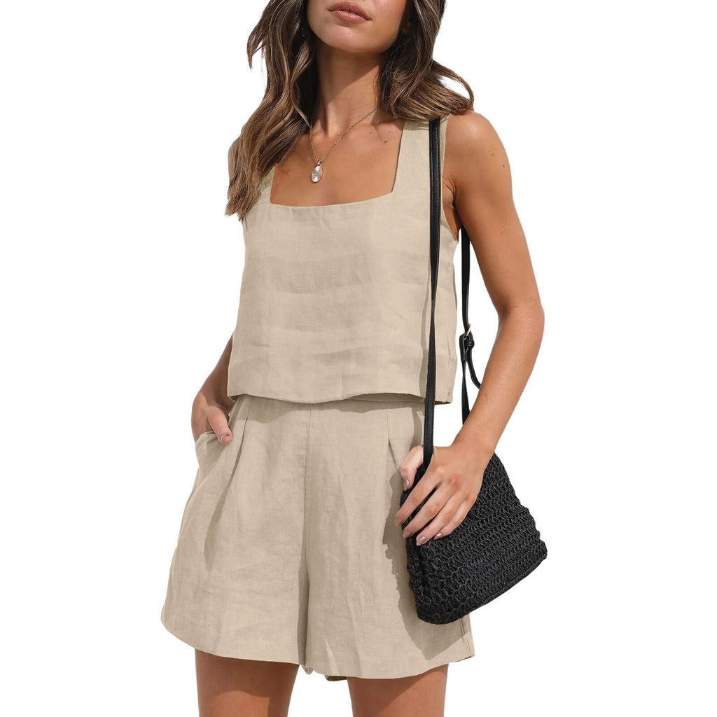 GR - Babywearing vest and leisure shorts with pockets