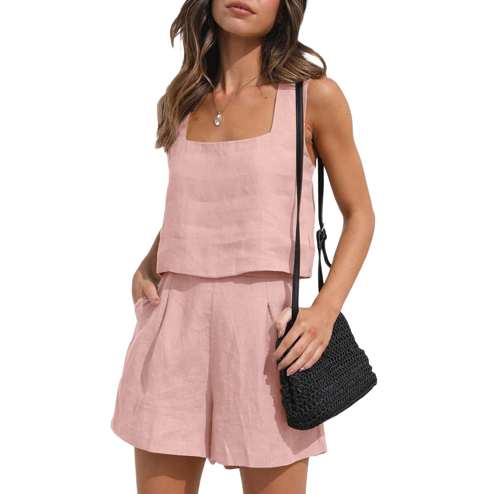 GR - Babywearing vest and leisure shorts with pockets