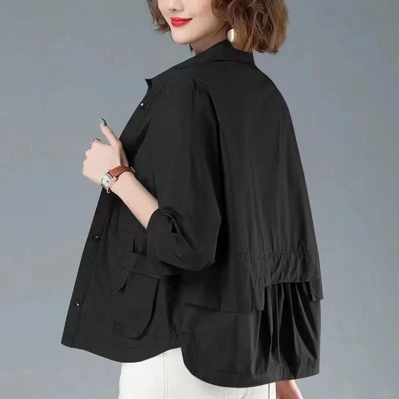GR | Button-up Jacket for Women