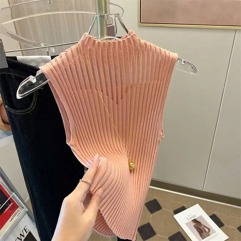 GR - Tank with high collar