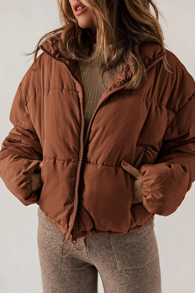 GR | Women's puffer jacket with modern design